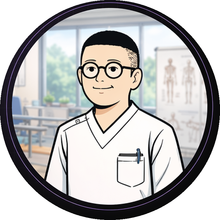 久世慎太郎のプロフィールイラスト